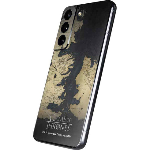 Game of Thrones: Westeros Map Galaxy S22 Skin